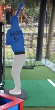 Batter Mannequin for Pitching Practice